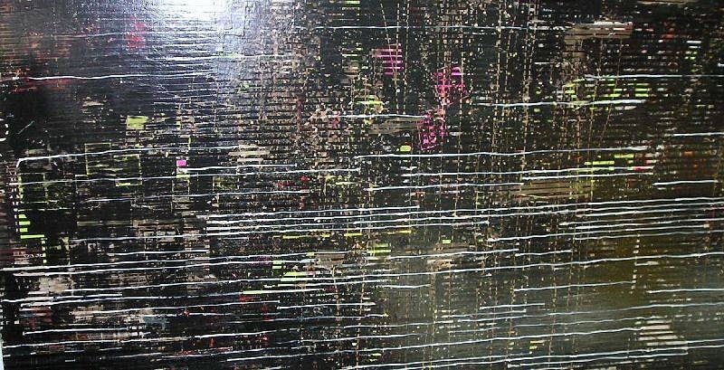 Mark Bradford, How you like it Daddy ...
2004, Mixed media on canvas