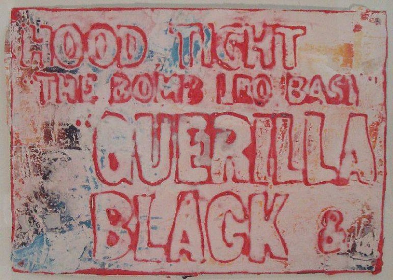 Mark Bradford, Untitled
2007, Mixed Media on paper