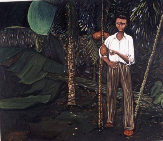 Rafael Ferrer, Anguish : Arrival
1994, Oil on canvas