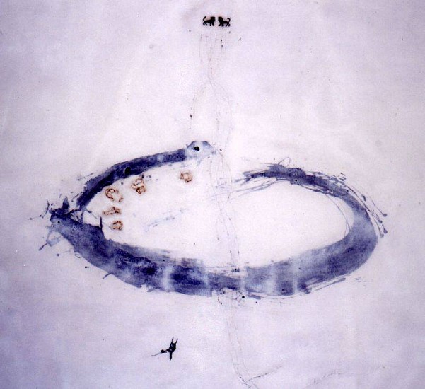 Walter Goldfarb, Entre O Ceu E Terra
1999, Oil on canvas