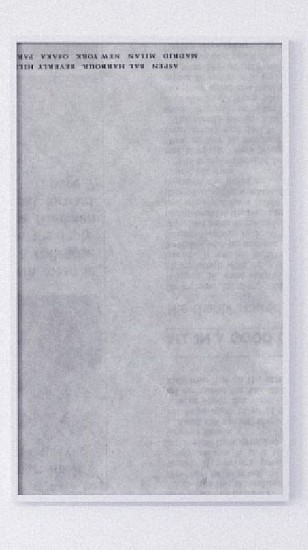 Mattias Faldbakken, Newspaper Ad # 13
2007, Lightjet print on Fuji Crystal Archival Paper