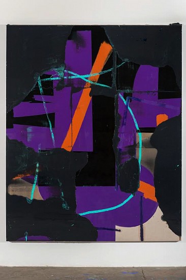 Alex Hubbard, To be titled
2015, Acrylic, oil, polyurethane, fiberglass and resin on linen