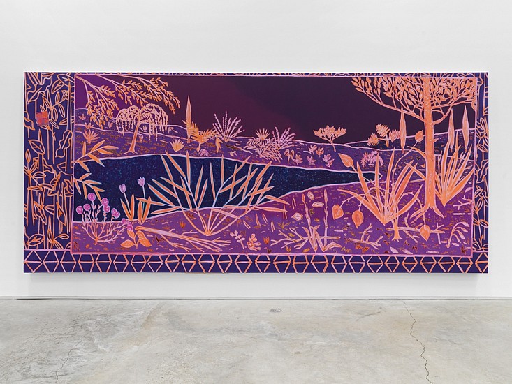 John McAllister, whisper crack splendorous
2015, Oil on canvas