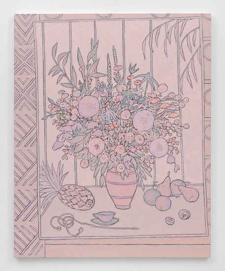 John McAllister, bounty was ablush
2016, Oil on canvas